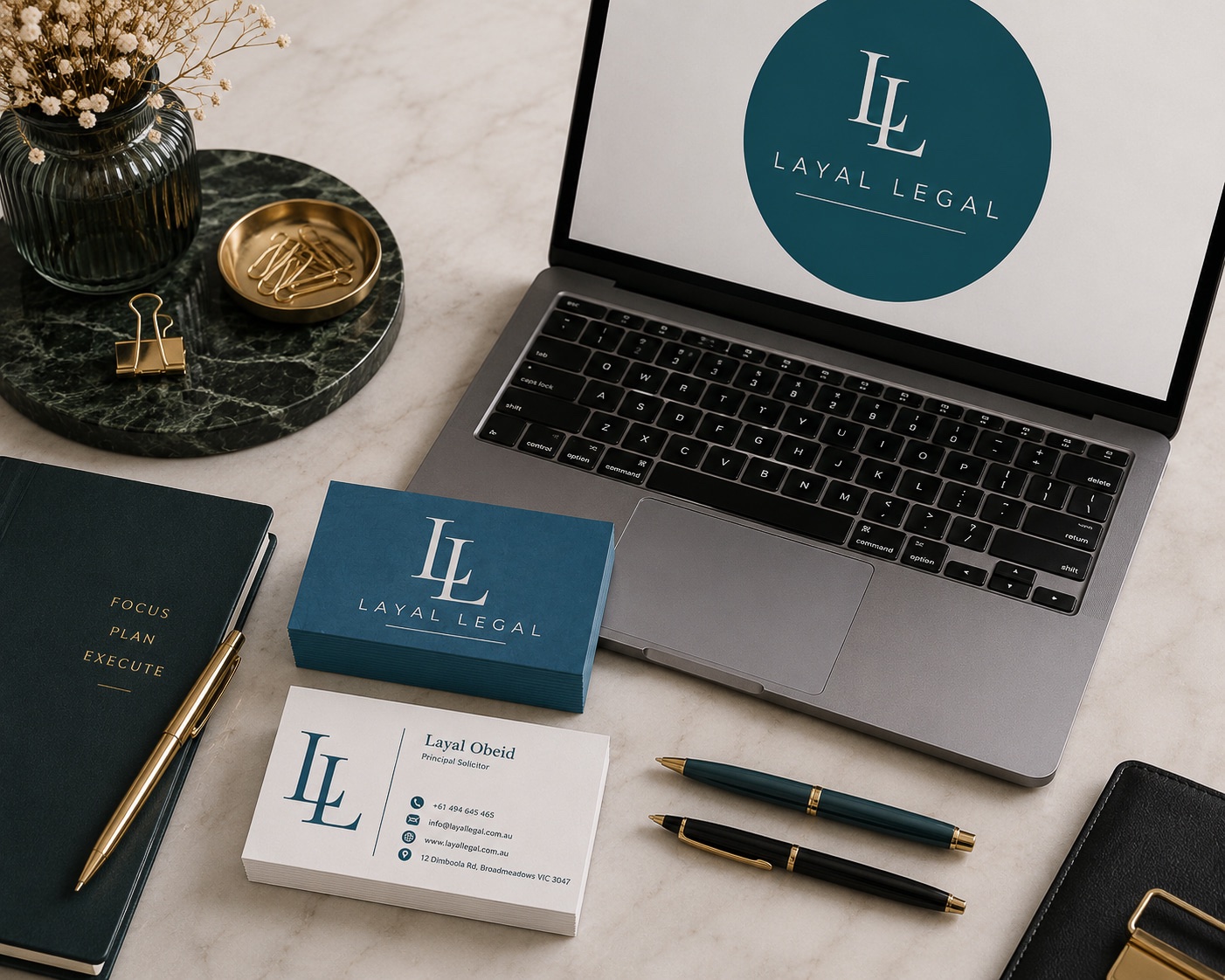 Layal Legal — professional branding
